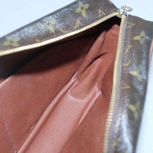 LOUIS VUITTON Monogram Compiegne 28 Clutch Bag M51845 LV Auth 120299 - Picture 13 of 16